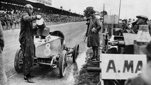 Sebastian Vettel drives the Aston Martin TT1