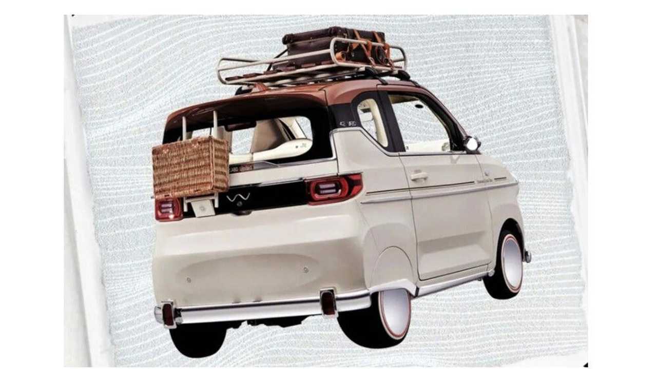 Wuling Hongguang Mini EV в ретро-исполнении