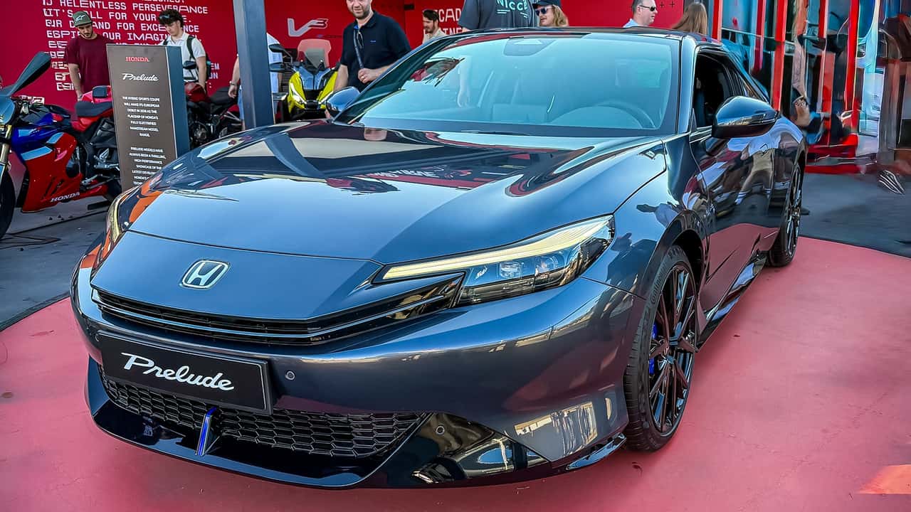 Honda Prelude PHEV auf dem Goodwood Festival of Speed 2025