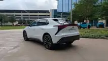 2026 Toyota bZ rear three quarter