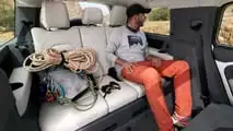 Land Rover Defender, intérieur et coffre