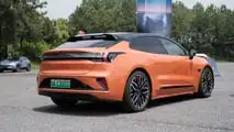 Photos of the Lynk & Co Z20 in China, Shanghai Auto Show 2025