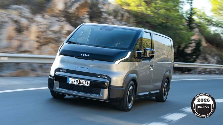 Kia PV5 Cargo è il nuovo International Van of the Year 2026