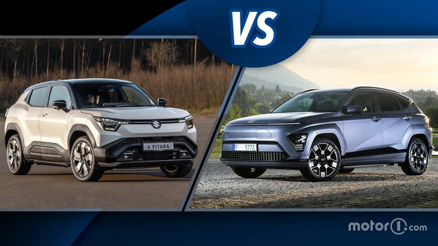 Suzuki eVitara vs Hyundai Kona, SUV orientali a confronto