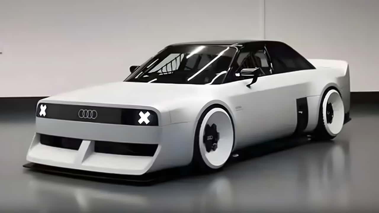 Audi GT50 Concept: el mejor homenaje al motor de cinco cilindros