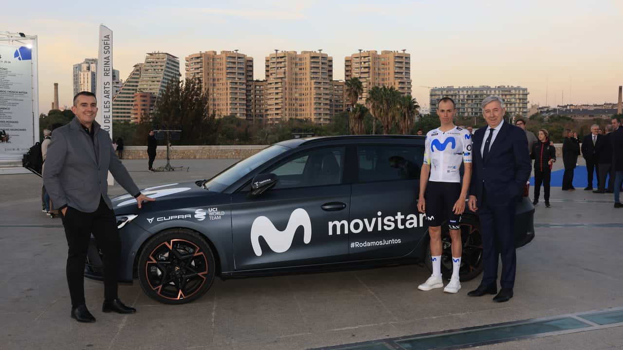 CUPRA se une a Movistar Team en el World Tour de la UCI