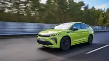 Skoda Enyaq Coupé RS, la prova su strada di Motor1.com