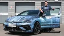 Golf R 2024 covered drive