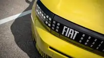 Fiat Grande Panda EV with integrated charging cable
