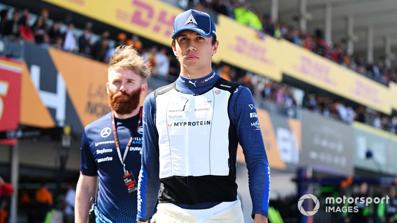 Alex Albon at Japanese GP 2024