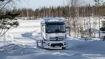 eActros in winter