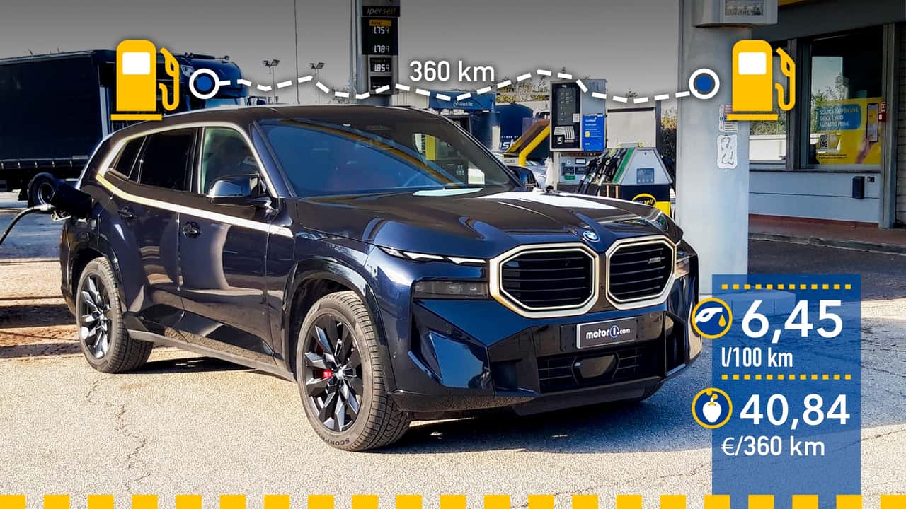 Prueba consumo real BMW XM