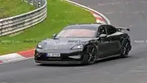 Porsche Taycan GT spy photo