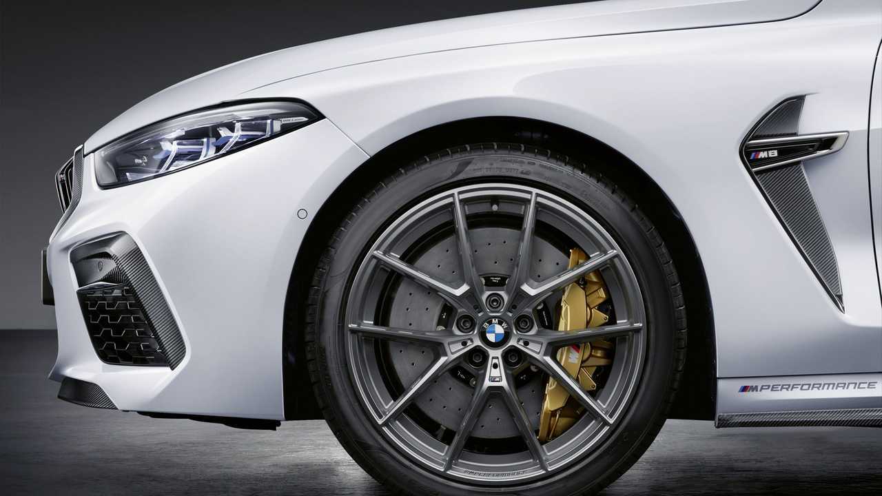 2020 BMW M8 with M Performance parts