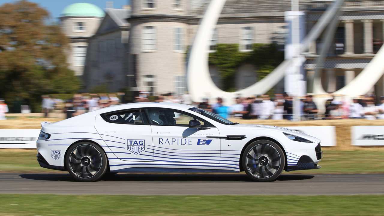 Aston Martin Rapide E at 2019 Goodwood Festival of Speed
