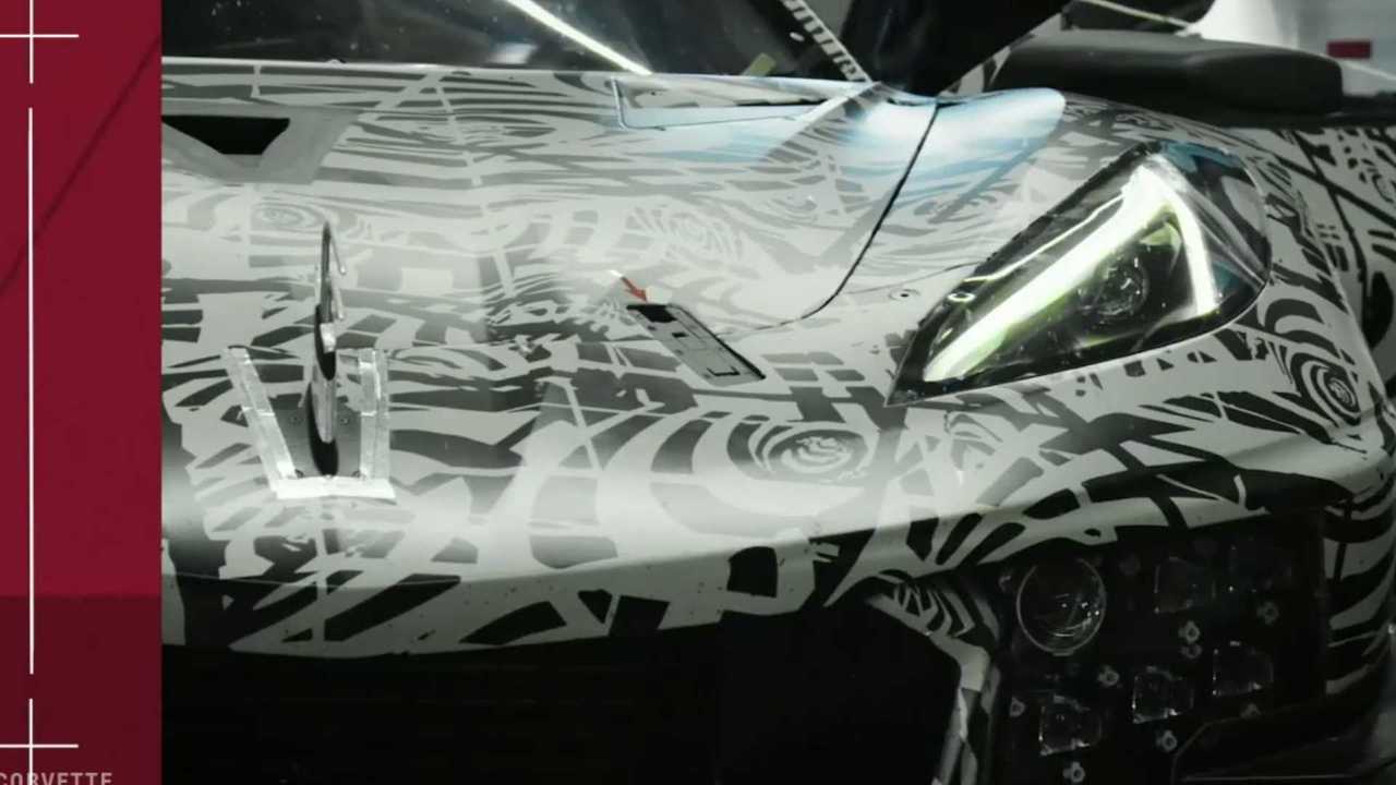 2020 Chevy Corvette C8.R teaser