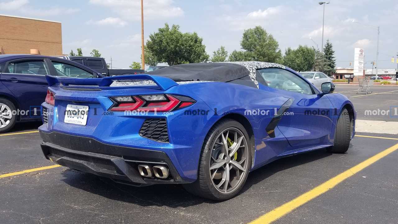 Photo espion Chevrolet Corvette Cabriolet