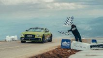 Bentley Continental GT Pikes Peak record