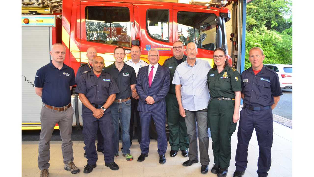 John O'Brien and his rescue team