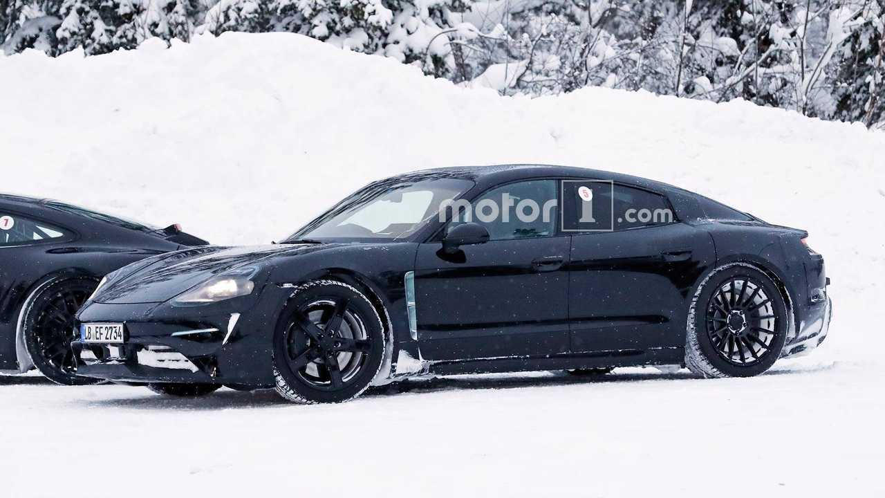 Porsche Mission E And 911