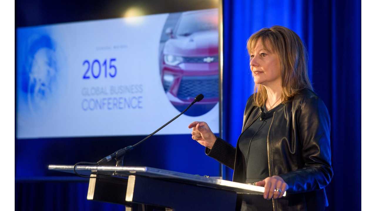 GM CEO Mary Barra Talks Future Of GM At Annual Global Conference