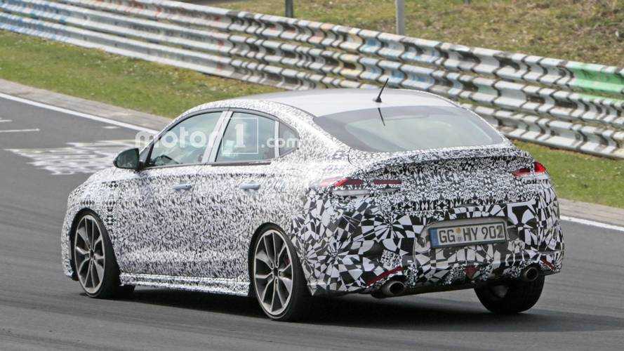 Hyundai i30 N Fastback spied at the Nurburgring