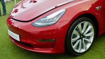 Tesla Model 3 au Festival of Speed de Goodwood 2018