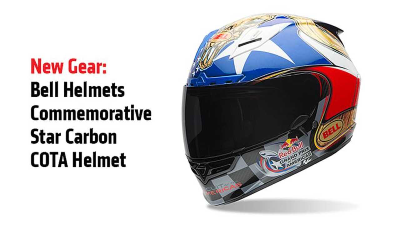 Bell Helmets Commemorative Star Carbon COTA Helmet 