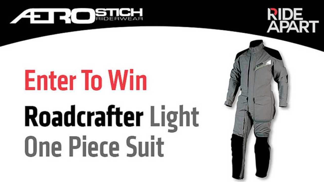 Enter To Win an Aerostich Roadcrafter Light One Piece Suit