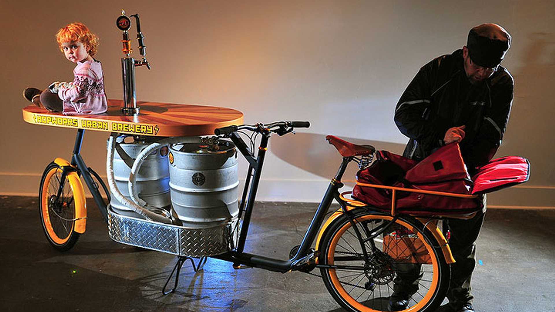 bar on wheels bike