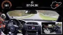 Jaguar XE SV Project 8 Record
