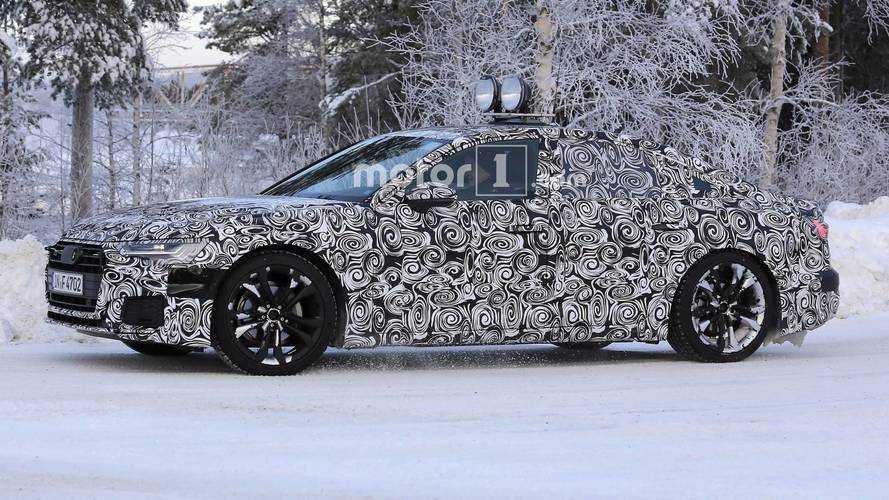 2019 Audi A6 spy photo