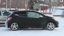 High Performance 2013 Peugeot 208 GTI prototype spy photo