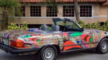 1982 Mercedes-Benz 380 SL 'Psychedelic Drive' by Laurence Gartel