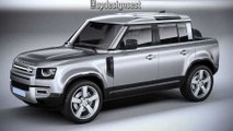 Land Rover Defender 110 pickup render