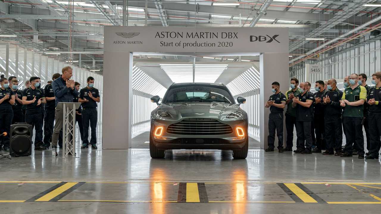 Début de la production Aston Martin DBX