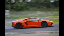 La Lamborghini Aventador a Vallelunga