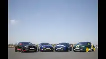 Quattro Renault Mégane RS 