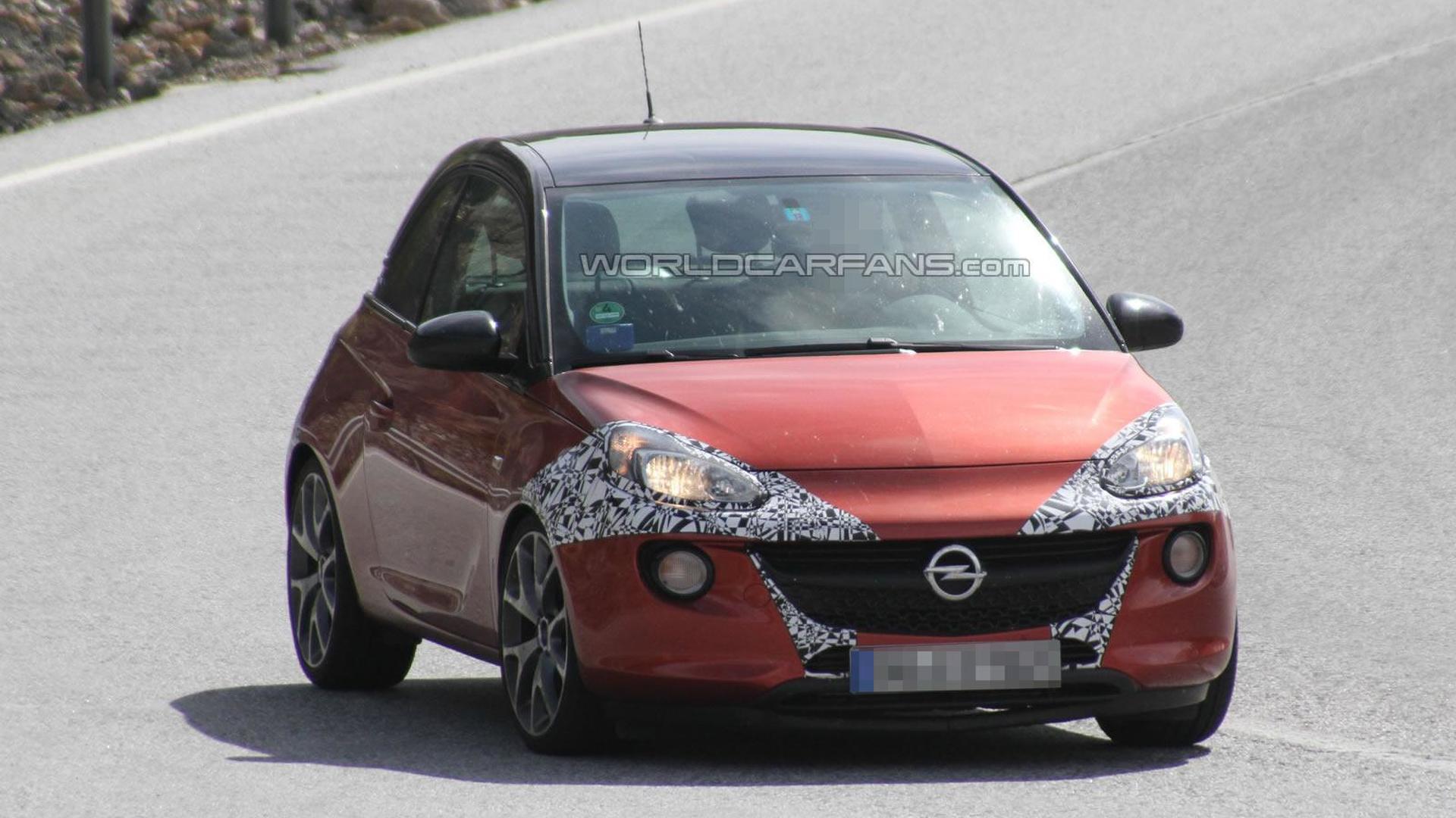 14 Opel Adam 1 0 Liter Sidi Turbo Spy Photo 15 08 13 39
