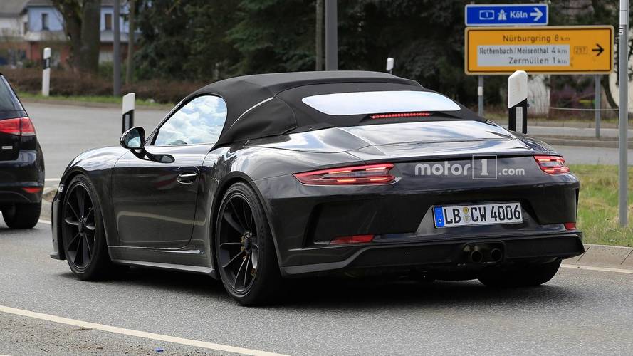Porsche 911 Speedster Casus Fotoğrafları