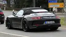 Porsche 911 Speedster Spy Photos
