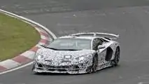 Lamborghini Aventador SV Jota 2019 fotos espía