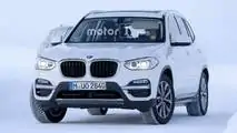 2019 BMW iX3 spy photo