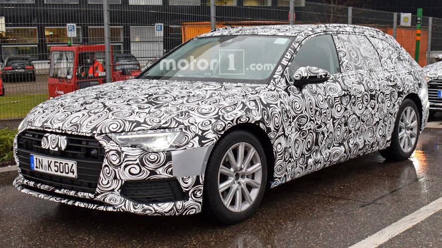 Audi A6 Avant Spy Photos