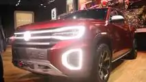 Volkswagen Atlas Tanoak Concept at the 2018 New York Auto Show