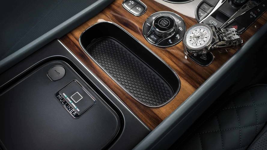 Bentley Bentayga Fingerprint Storage
