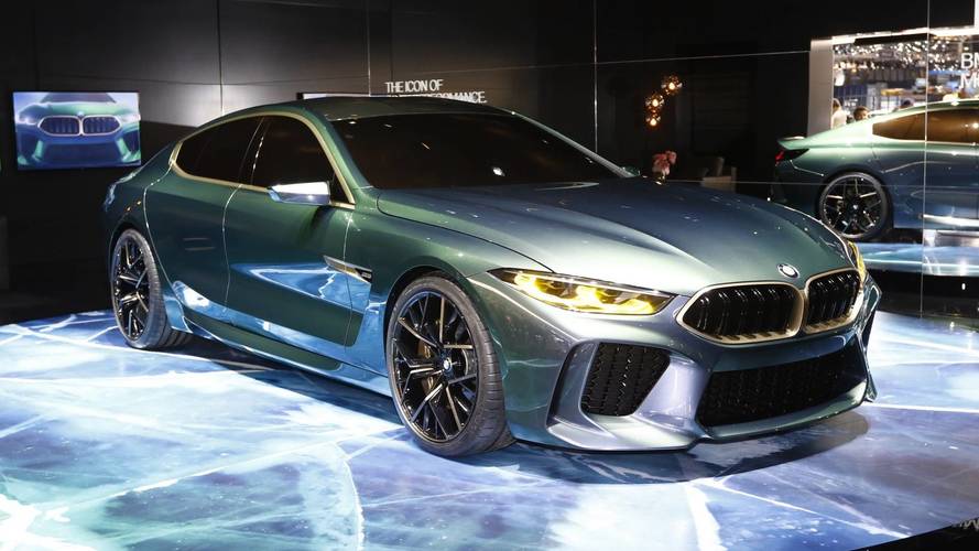 BMW M8 Gran Coupe concept breaks cover at Geneva