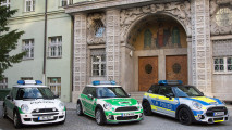 Mini im Blaulicht-Einsatz
