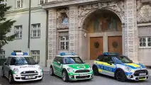 Mini im Blaulicht-Einsatz