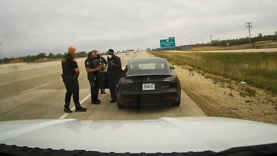 Tesla Owner Caught Sleeping Behind The Wheel On Autopilot